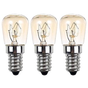 VITO Frigo - Koelkastlamp E14 - 25W 300lm 2800K - Warm Wit Licht - T26 - Koelkast Lampje - 3 stuks