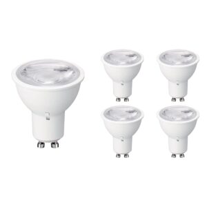 VITO ADVANCE-PRO - LED Spot GU10 - 6W 660lm 3CCT 2700/4000/6400K - Lichthoek 38° - Wit - 35.000 uur - 5 stuks