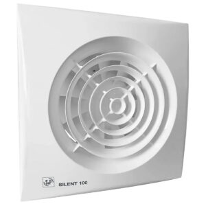 Soler & Palau Silent-100 Badkamer-/Toiletventilator - 230V AC - 8W - 95 m³/h - 26dB - IP45 - SILENT-100CZ