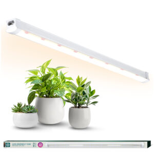 Kobi GROWLY LED-kweeklamp - 15W - 60cm - Koppelbaar - Voor plantenrekken - 1700 lumen