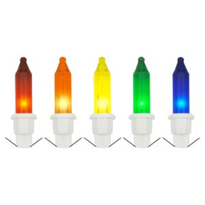 OE Lightning Reserve Kerstlampjes Gekleurd - Set van 5 - Witte Insteek Fitting - 2.5V/0.425W - Vijf kleuren