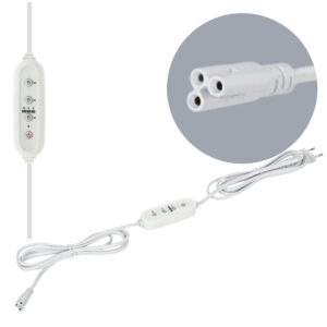 Kobi GROWLY Voedingskabel met timer - Geschikt voor 9W - 3 meter